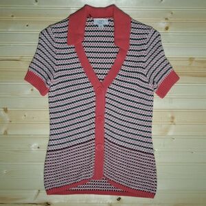 Ann Taylor Loft knitted sweater cardigan shirt